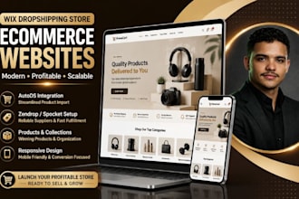 setup wix dropshipping store autods zendrop spocket ecommerce products website