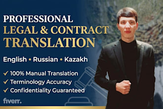 translate legal contracts agreements and business documents accurately