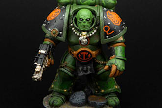 paint your warhammer 40k and fantasy miniatures