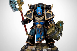 paint your warhammer 40k, sigmar and dnd miniatures