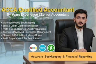 do bookkeeping, cleanup, and reconciliation in quickbooks and xero
