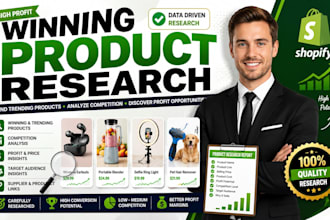 find winning products for shopify dropshipping and ecommerce