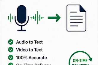 do accurately transcribe english audio and video to text