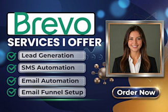 setup brevo marketing automation sms brevo crm landing page lead generation