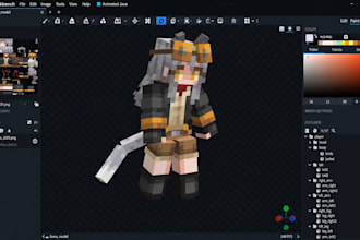 make a custom minecraft skin, character, HD skin, youtuber or smp skin