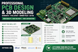 design pcb enclosure waterproof iot housing 3d model