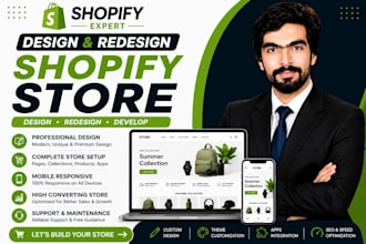 be your shopify developer and shopify expert