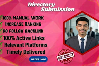 create 100 directory submissions with super quality links