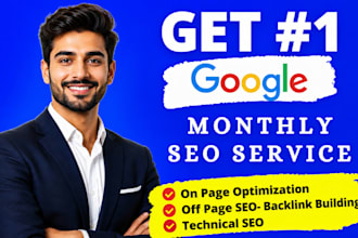 do perfect monthly SEO service for top google ranking