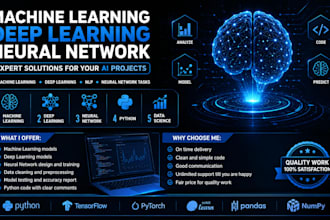 do machine learning, deep learning and neural network projects