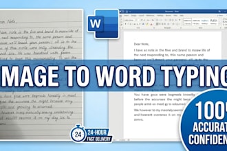 do image to word typing