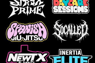 do record label, artist, music, event, dj logo design