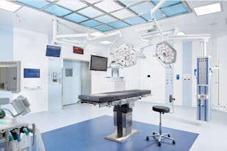 do 3d hospital design cgi operating lab icu theater room and walkthrough video