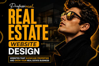 design wix real estate website and real estate website property development, wix
