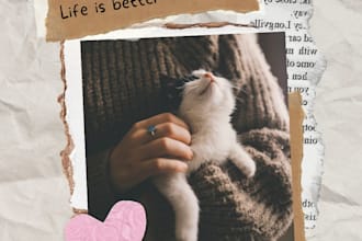 design aesthetic scrapbook instagram posts and cute collage posts