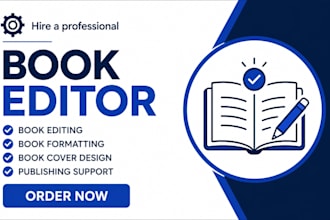 do book editing and book proofreading