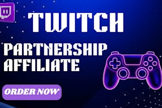 promote twitch and kick channel to reach affiliate or partner status