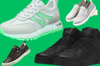 design 3d shoe and redesign with sketchings