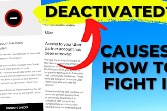 do uber reactivation, amazon flex reactivation, spark reactivation and lyft