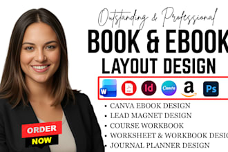 design canva ebook design canva workbook lead magnet design kdp journal
