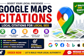 build google maps citations and local citations for local SEO