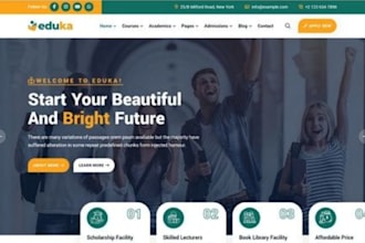 build wix education website tutoring center website with enrollment forms