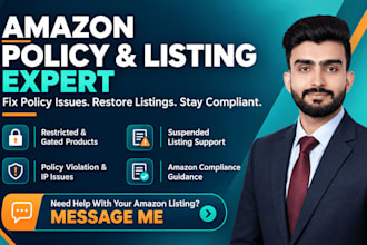 remove amazon restricted product policy violations and reinstate your account