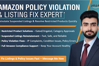 remove amazon restricted product policy violations and reinstate your account