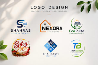 design a modern timeless business logo and product branding