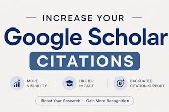 increase google scholar citation backdate citation to increase your visibility