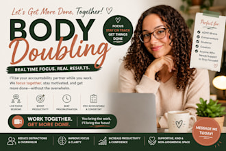 body double with you for focus and productivity