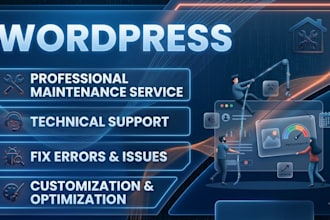manage wordpress website maintenance and custom site updates