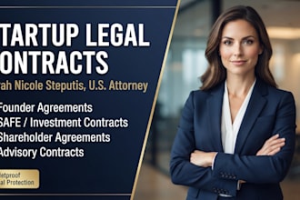 draft a bulletproof startup founder agreement and partnership contract