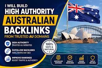 build high authority australian backlinks from trusted au domains