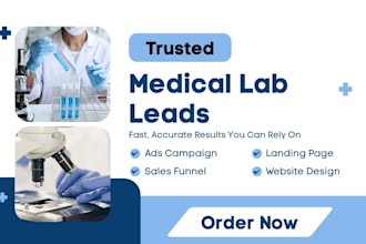 generate qualified leads for medical laboratory and testing centers