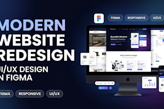 redesign your website ui ux in figma