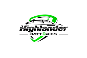 design unique highlander batteries logo
