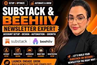 setup substack account substack newsletter design substack beehiiv newsletter
