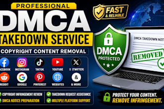 remove,delete negative defamatory posts on facebook,instagram,tiktok by dmca