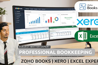 convert all your expenses and sales into a financial report