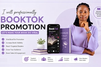 do booktok promotion ebook marketing tiktok booktok author book influencer video