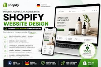 build a german gdpr compliant shopify store with impressum and dsgvo compliance