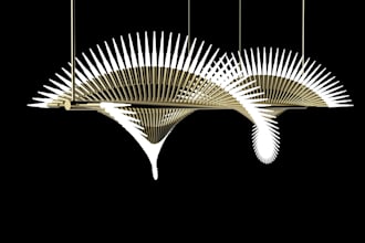design custom lighting concept , production drawing and cnc files if required