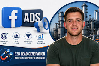 industrial equipment fb ads, b2b lead generation, machinery meta ads specialist