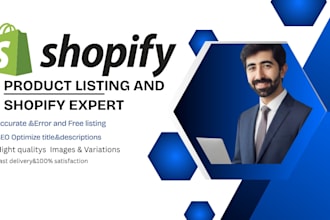 do  shopify product listing