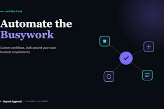 build custom business automation workflows