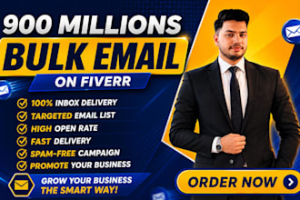 send bulk email blast, email campaign and email marketing