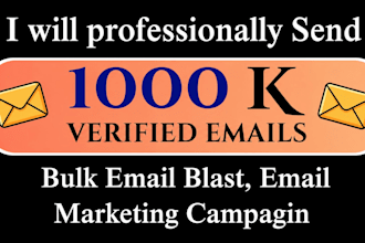 send bulk email blast, email campaign and email marketing