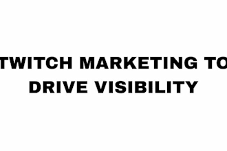 do twitch marketing to drive twitch views
