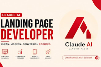 build a claude ai landing page for your ecommerce saas business